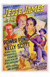 Jesse James, 1939 Posters