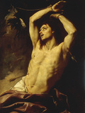 Saint Sebastian Giclee-trykk av Gian Battista Beinaschi