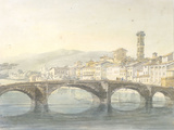 Florence from the Arno Giclée-Druck von William Turner