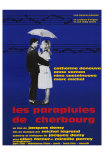 The Umbrellas of Cherbourg, French Movie Poster, 1964 Kunstdrucke