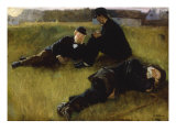 In the Park, 1885 Giclee Print by Georg Nicolai Achen