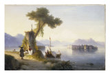 The Isola Bella on Lago Maggiore, 1843 reproduction procédé giclée par Ivan Konstantinovich Aivazovsky