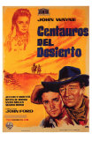 The Searchers, Spanish Movie Poster, 1956 Posters