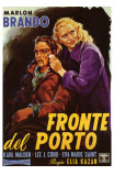 On the Waterfront, Italian Movie Poster, 1954 Posters