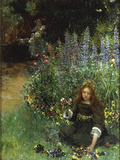 Gathering Pansies, 1902-03 Reproduction procédé giclée par Laura Teresa Alma-Tadema