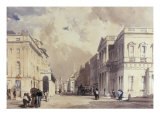 A View Down Pall Mall Looking Towards Trafalgar Square Giclee Print by Thomas Shotter Boys