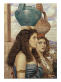 Water Carriers of the Nile, 1862 Reproduction procédé giclée par Edward John Poynter