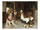 The Little Doctor Giclee Print by Andre Henri Dargelas