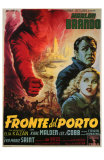 On the Waterfront, Italian Movie Poster, 1954 Poster On the Waterfront, Italian Movie Poster, 1954 Poster