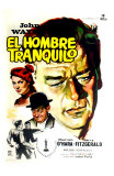 The Quiet Man, Spanish Movie Poster, 1952 Posters