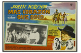The Searchers, Mexican Movie Poster, 1956 Poster