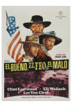 The Good, The Bad and The Ugly, Spanish Movie Poster, 1966 Kunstdrucke