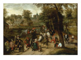 The Return from the Kermesse Giclee Print by Pieter Breugel the Elder