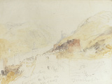 Rudesheim on the Rhine reproduction procédé giclée par William Turner