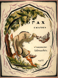 Puss in Boots, Cover page of the Russian Translation Giclee Print