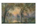 Lever de Soleil sur L'Etang, Matinee d'Automne a Hondouville, c.1906 Giclee Print by Albert-Charles Lebourg