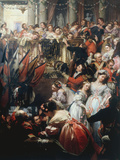 Before Waterloo, 1868 Giclee Print by Henry Nelson O'Neil