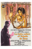 Cat On a Hot Tin Roof, Spanish Movie Poster, 1958 Print