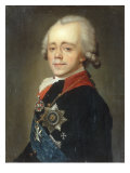 Emperor Pavel Petrovich (Reigned 1796-1801) reproduction procédé giclée par Vladimir Lukich Borovikovsky