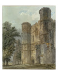 Battle Abbey, Kent Giclee Print by Thomas Girtin