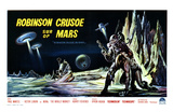 Robinson Crusoe on Mars, Belgian Movie Poster, 1964 Posters