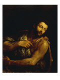 St John the Baptist reproduction procédé giclée par Leandro Da Ponte Bassano