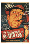 Mr. Hulot's Holiday, Spanish Movie Poster, 1953 Posters