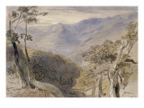 Carrara, Italy, 1861 Giclee Print by Edward Lear
