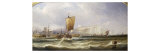 Shipping off Dover Giclee Print by George Chambers