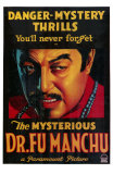Mysterious Dr Fu Manchu, 1929 Poster