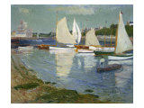 Le Port De L'Orient, 1890 reproduction procédé giclée par Henry Moret
