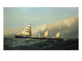 The Steam Ship Jan Breydel, 1882 Giclee Print by Antonio Jacobsen