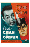 Charlie Chan at the Opera, Swedish Movie Poster, 1936 Posters