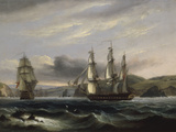 View up the Teign Giclee Print by Thomas Luny