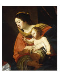 La Vierge et l'Enfant reproduction procédé giclée par Simon Vouet