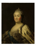 Empress Catherine II Alexeevna (1762-1796) reproduction procédé giclée par Vigilius Erichsen