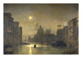 San Salute, Venise Giclee Print by Friedrich Nerly