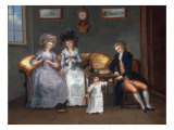 A Scene representing a Stage in a young Lady's Life, 1788 Giclee Print by Marianne Kirzinger
