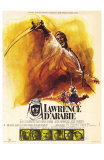 Lawrence of Arabia, French Movie Poster, 1963 Print Lawrence of Arabia, French Movie Poster, 1963 Print