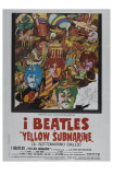 Yellow Submarine, Italian Movie Poster, 1968 Posters