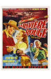 Red River, Belgian Movie Poster, 1948 Prints