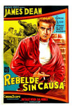 Rebel Without a Cause, Argentine Movie Poster, 1955 Posters