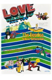Yellow Submarine, Japanese Movie Poster, 1968 Affiche