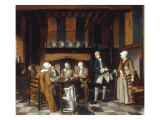 A Family at Tea, 1752 Giclee Print by Jan Josef Horemans