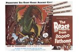 The Beast From 20,000 Fathoms, 1953 Poster