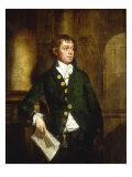 Portrait of John Edwin (1749-1790) Giclee-trykk av Thomas Beach Portrait of John Edwin (1749-1790) Giclee-trykk av Thomas Beach
