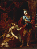 Ulysses and Circe Giclee Print by Giovan Gioseffo dal Sole