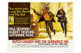 Butch Cassidy and the Sundance Kid, UK Movie Poster, 1969 Poster