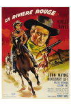 Red River, French Movie Poster, 1948 Posters