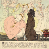 The Princess amnd the Swineherd, 1897 Giclee Print by Heinrich Lefler